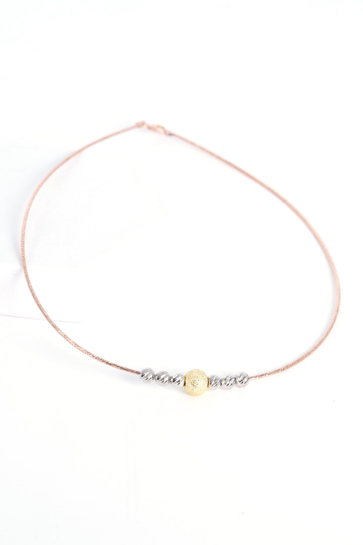 925 SILVER SPECIAL NECKLACE TYPE ROSE GOLD PLATED CHAIN