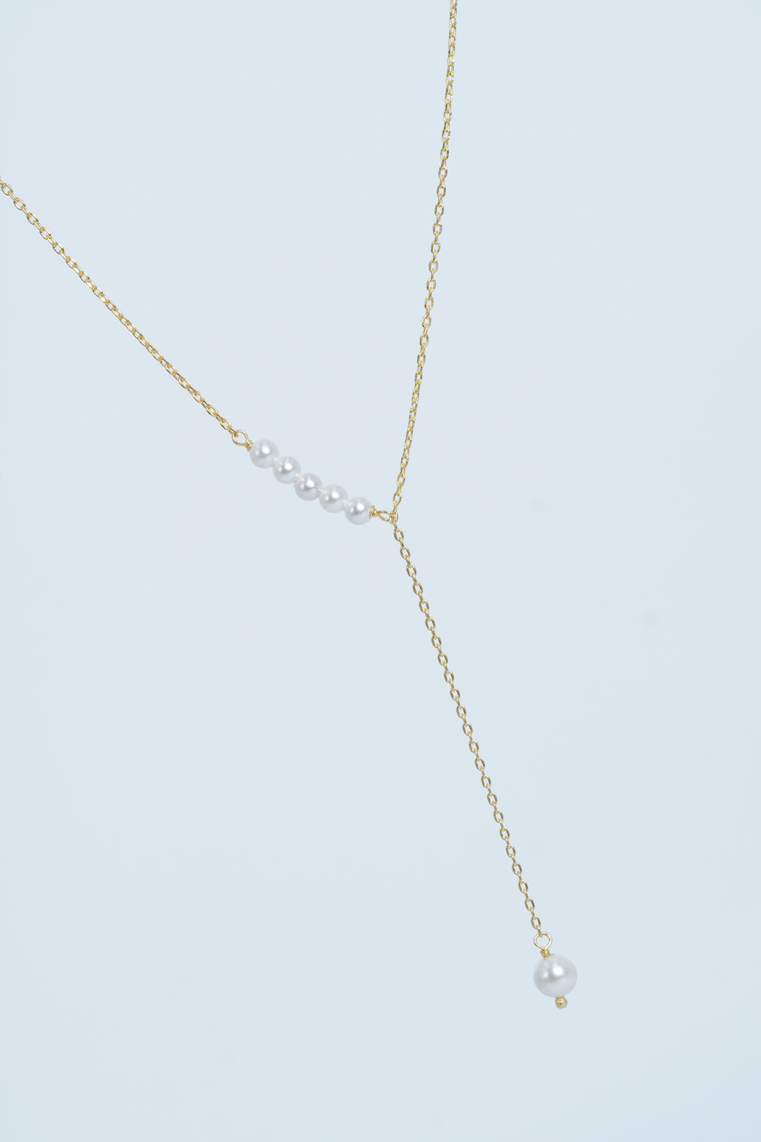 925 GOLD PLATED  PEARL CHAIN