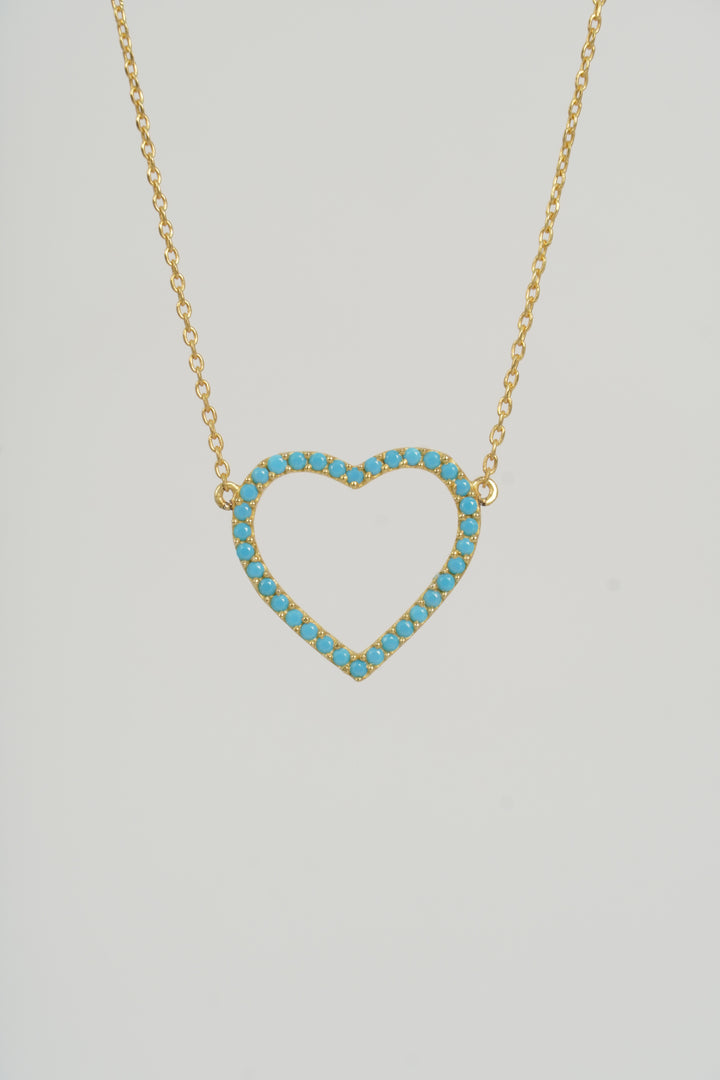 GOLD PLATED CHAIN WITH HEART