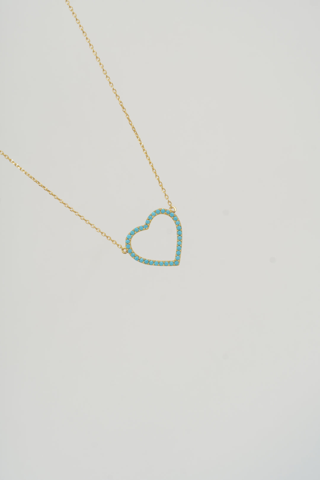 GOLD PLATED CHAIN WITH HEART