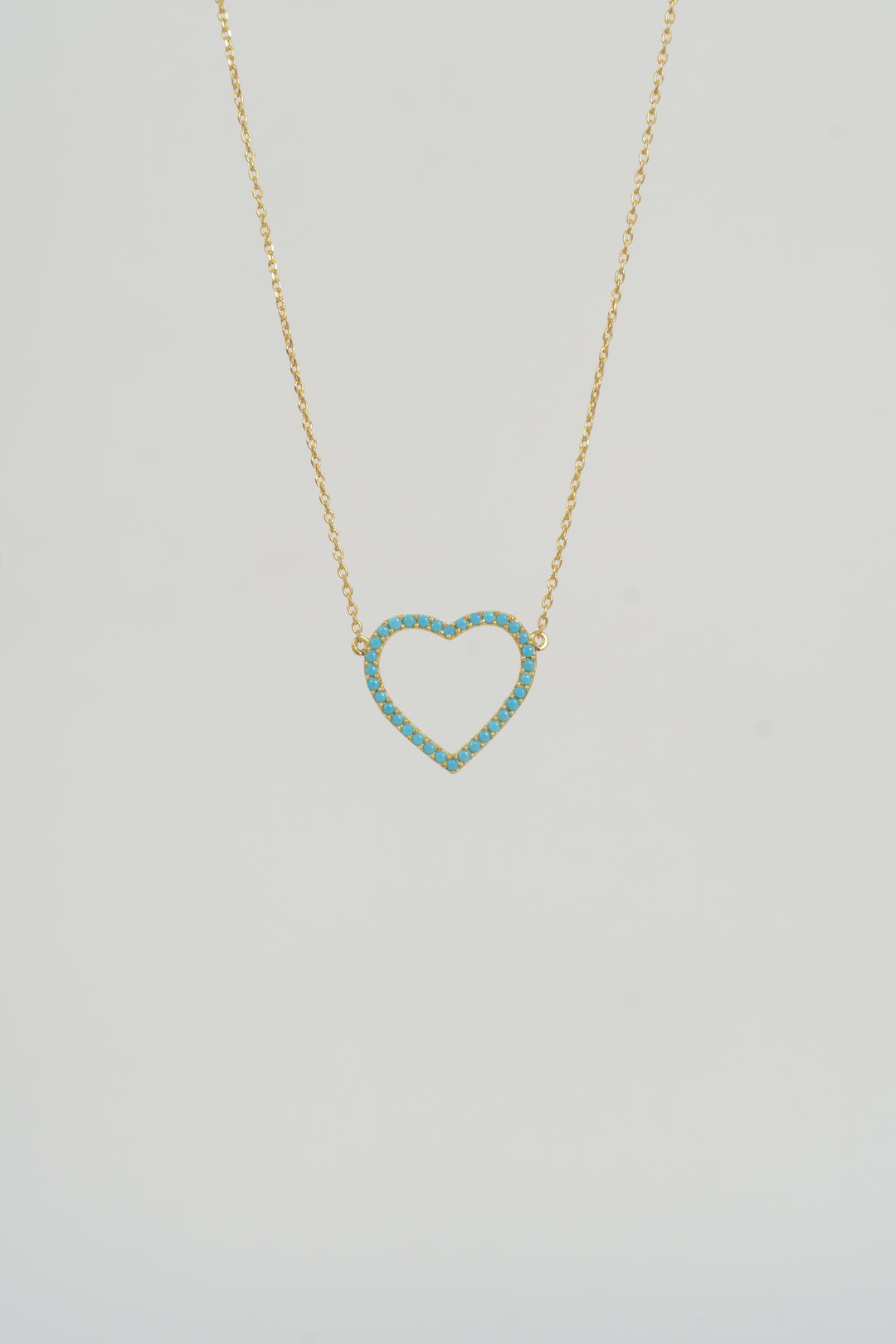 GOLD PLATED CHAIN WITH HEART