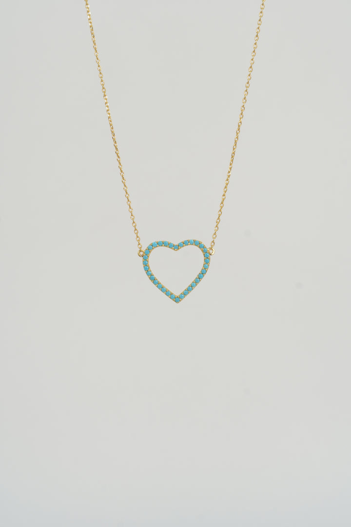 GOLD PLATED CHAIN WITH HEART