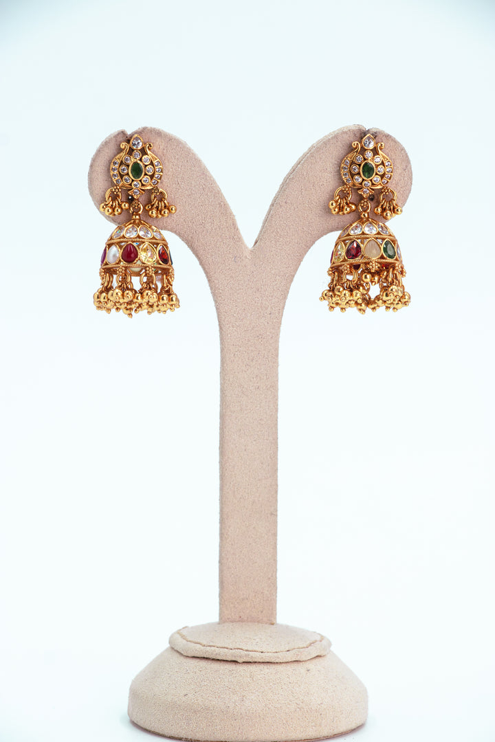 NAVARATHAN JHUMKAS